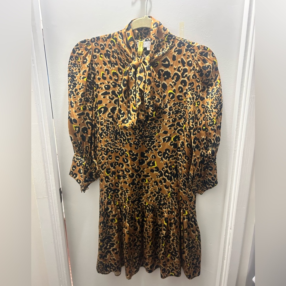 Hunter Bell Leopard Keely Dress